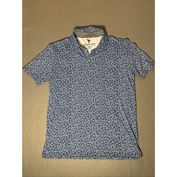 Other - Anderson Ord Men's Golf Shirt Medium Preppy Casual Hawaiian Floral Short Sleeve